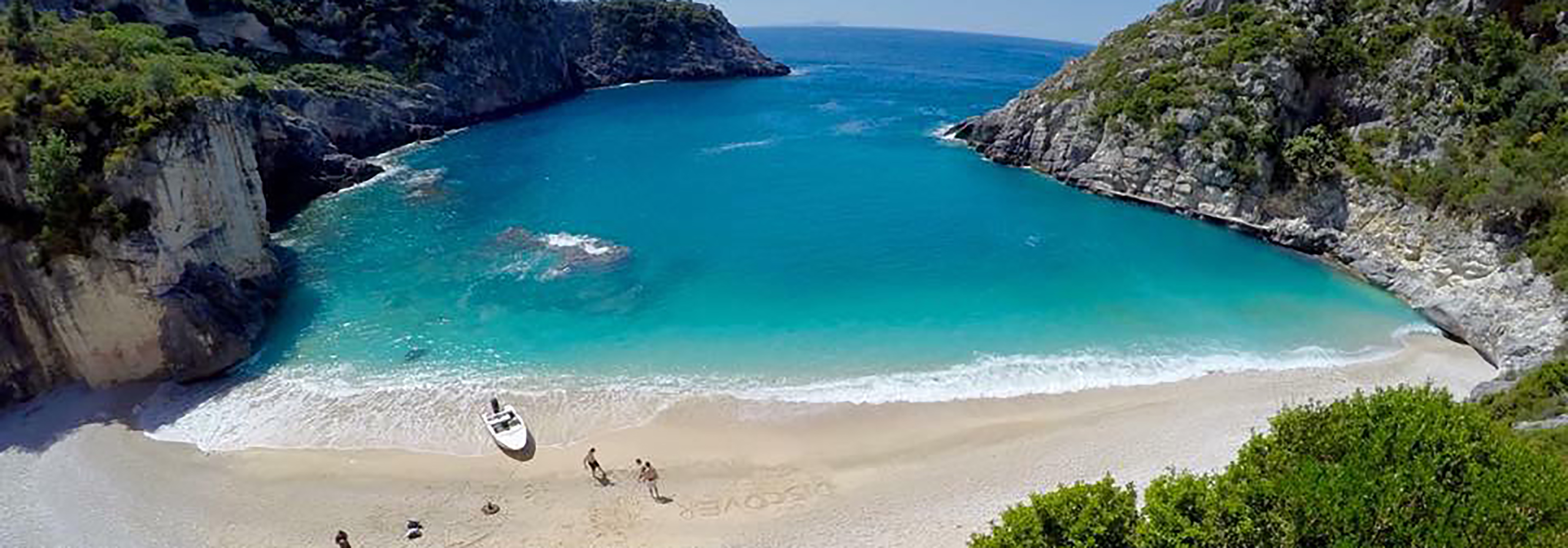 Grama bay karaburun vlore south albania a hiden beach where you can